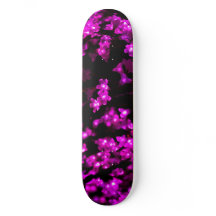 Planche de skateboard en fleur de cerisier