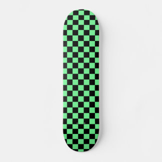 Planche de skateboard Green Checkers