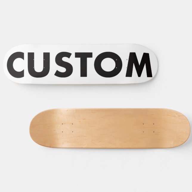 Planche de skateboard personnalisée 8,5 pouces (21 (Horz)