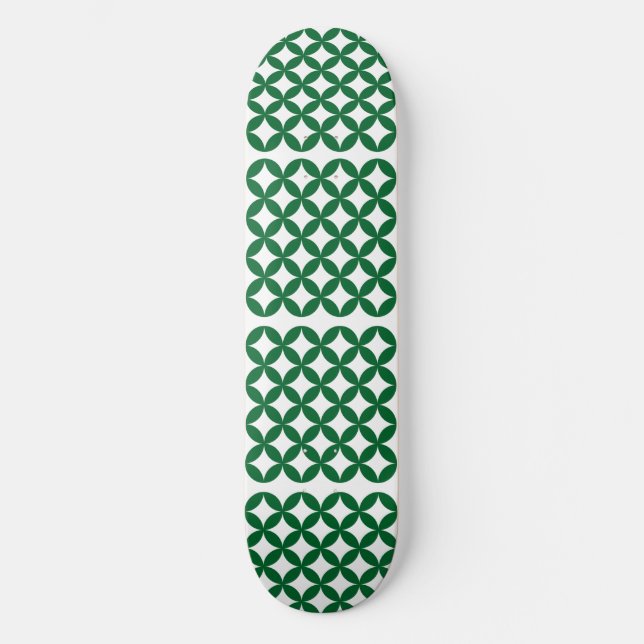 Planche de skateboard Shippo verte (Recto)