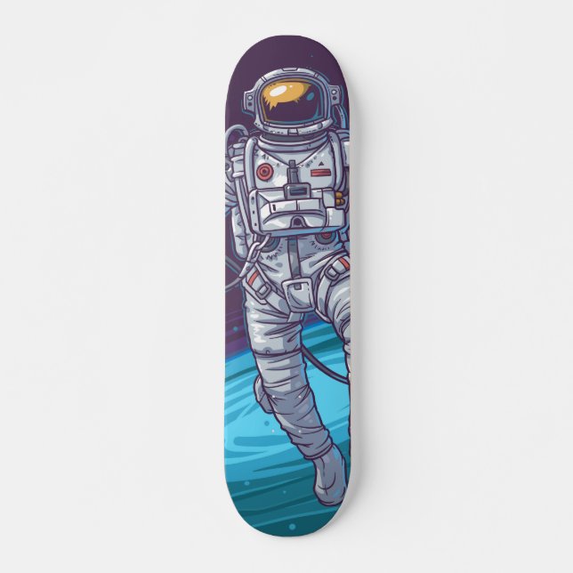 Planche de skateboard Spaceman (Devant)