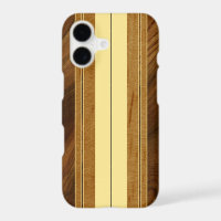 Planche de surf en bois de Koa Faux Nalu Mua