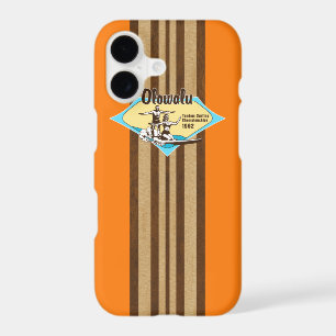 Planche de surf en bois faux hawaïen Tandem Surfin