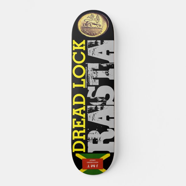 PLANCHER VERROUILLER RASTA Skateboard (Recto)