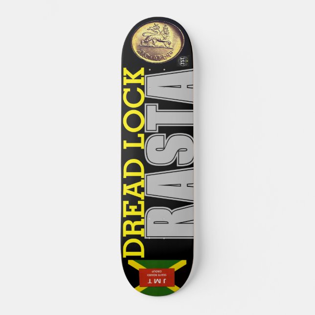 PLANCHER VERROUILLER RASTA Skateboard (Recto)