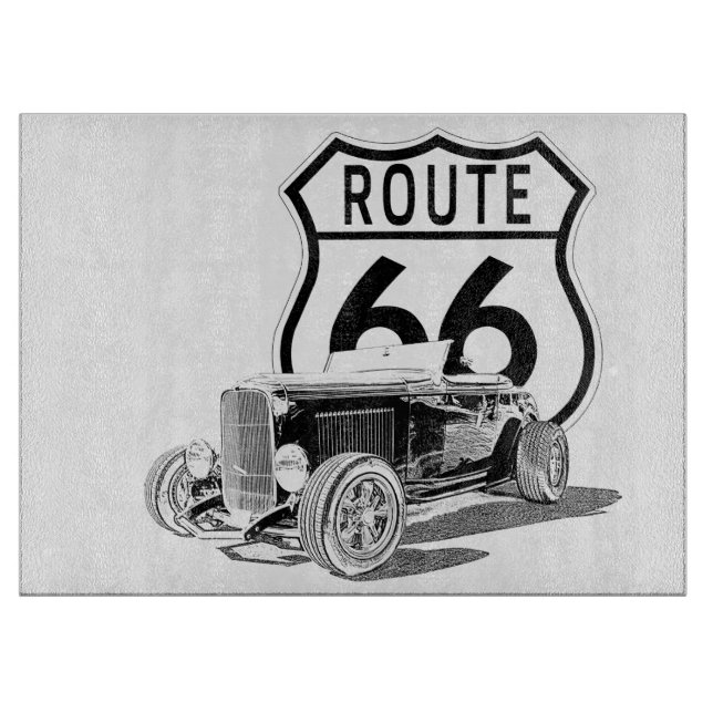 Planches à découper Route 66 Classiques (Devant)