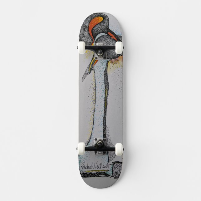 Planches à roulettes de pingouin, planche à (Recto)