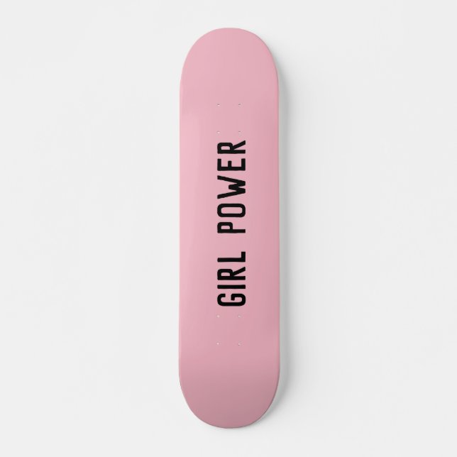 PLANCHES À ROULETTES DE ROSE DE PUISSANCE DE FILLE (Devant)