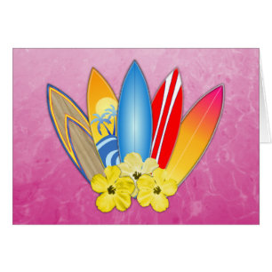 Planches de surf et ketmie