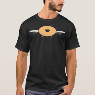 Plane Bagel - Pun - Wordplay T-Shirt