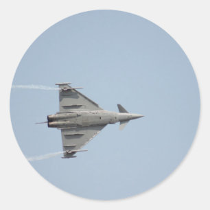 Plane Classic Round Sticker