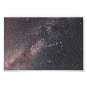 Plane crossing the Milky Way (2024) Photo Print
