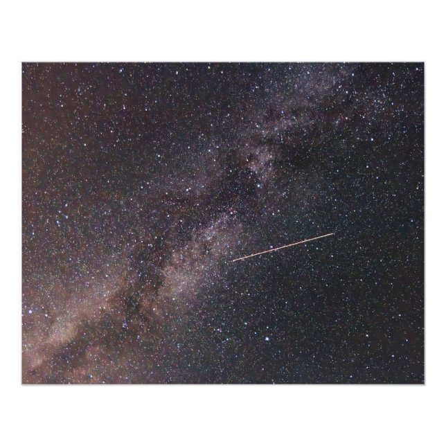 Plane crossing the Milky Way (2024) Poster (Front)