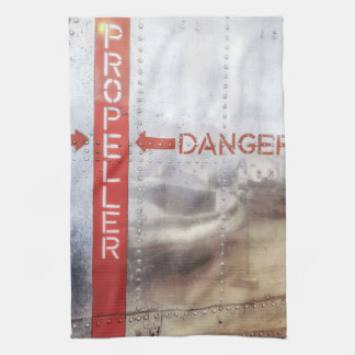 Plane Danger Kitchen Towel