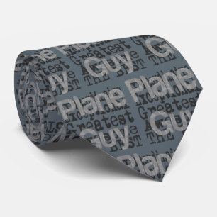 Plane Guy Extraordinaire Tie