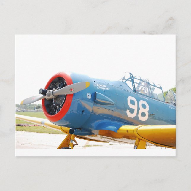 Plane Postcard (Front)