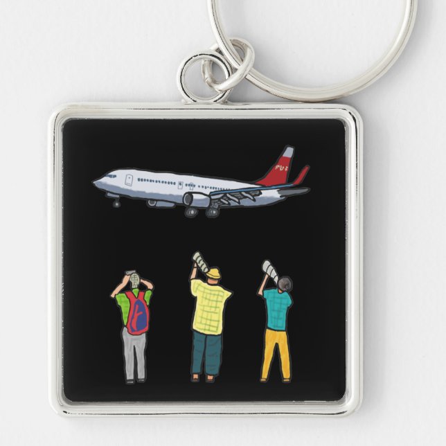 Plane Spotting Keychain (Front)