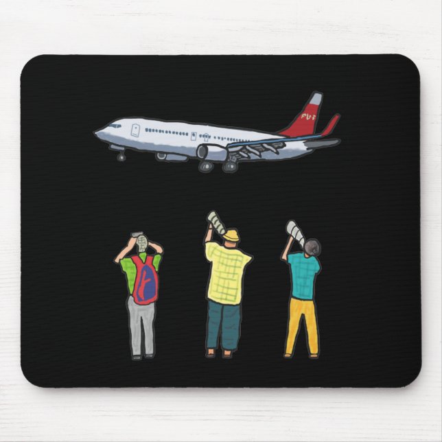 Plane Spotting Mouse Pad (Front)