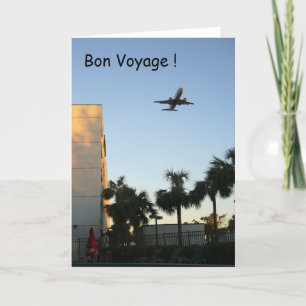 plane travels card