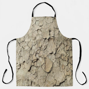 Plane tree camouflage looks bark pattern apron