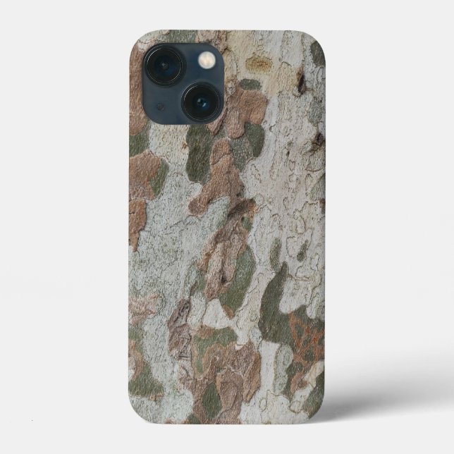 Plane tree camouflage looks bark pattern Case-Mate iPhone case (Back)