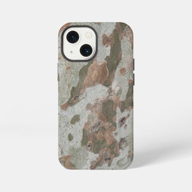Plane tree camouflage looks bark pattern Case-Mate iPhone Case (Back)