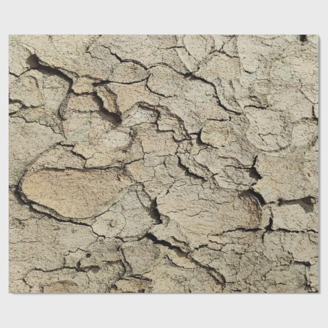 Plane tree camouflage looks bark pattern table lam wrapping paper (Flat)