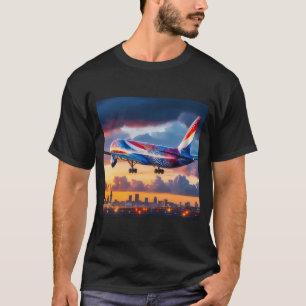 Plane With Dutch Flag T-Shirt