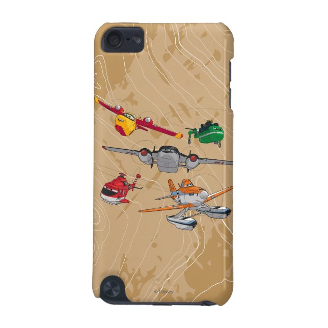 Planes Group iPod Touch (5th Generation) Cover (Back)