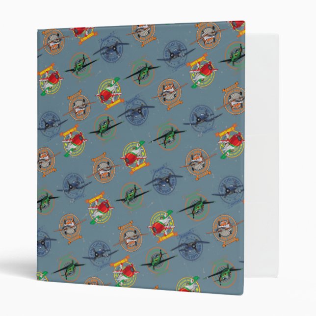 Planes Pattern Binder (Front/Inside)