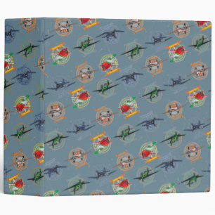 Planes Pattern Binder