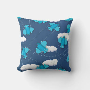 planes throw pillow