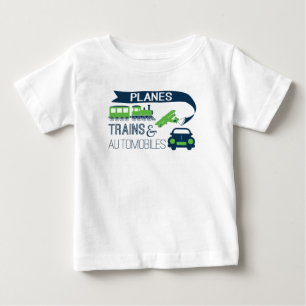 Planes Trains and Automobiles Kids Shirt