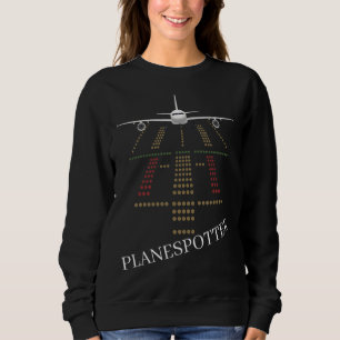 Planespotter Pilot Aircraft Watching Airline Sweatshirt
