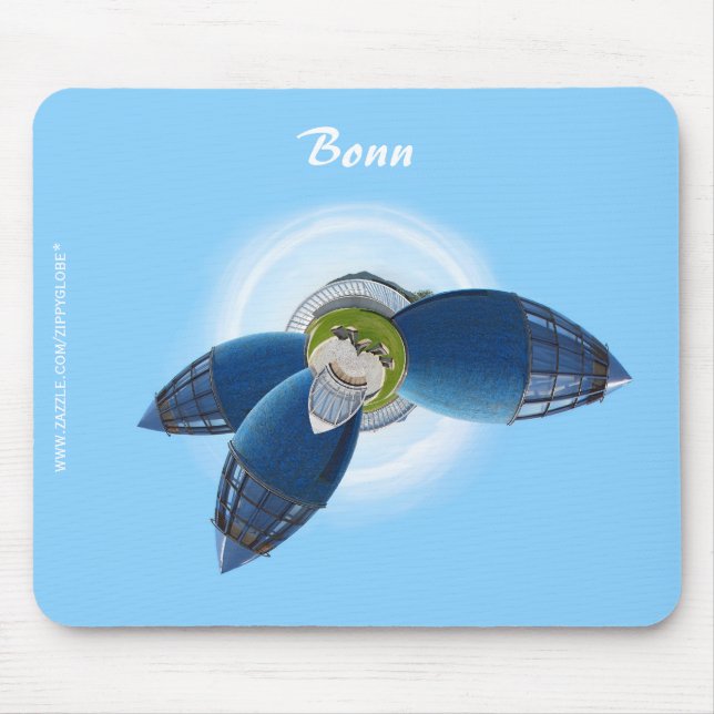 Planet Bonn Mousepad (Front)