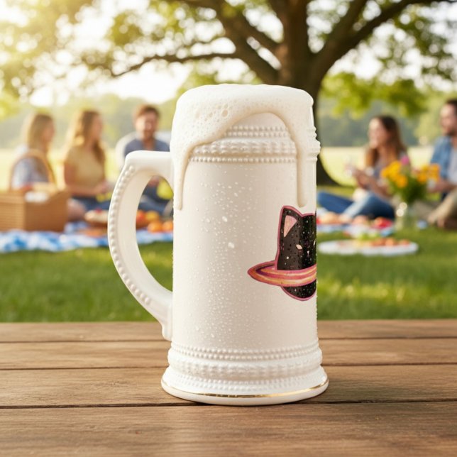  Planet Cat Beer Stein (Creator Uploaded)