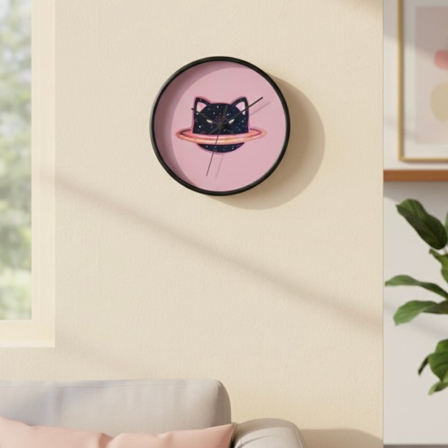 Planet Cat Clock (Creator Uploaded)