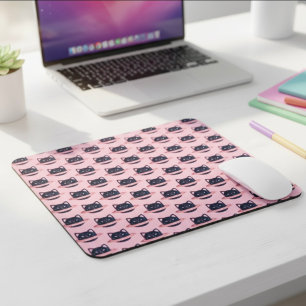 Planet Cat Mouse Pad