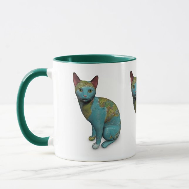 Planet Cat Mug (Left)