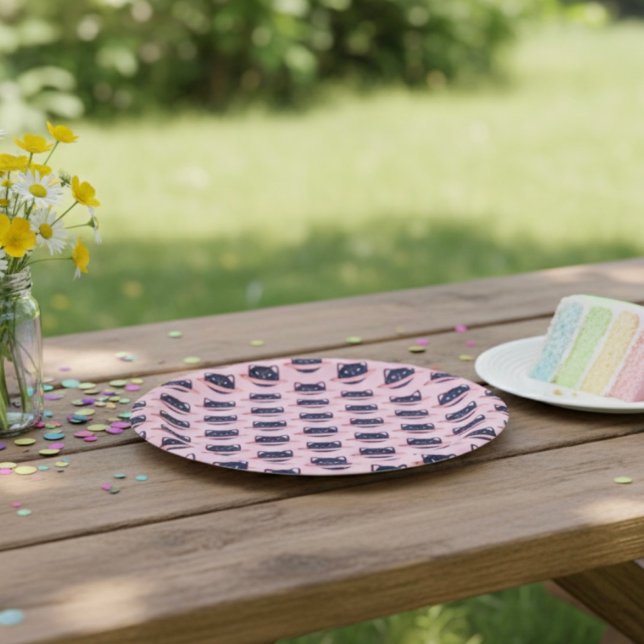 Planet Cat Paper Plates (Creator Uploaded)