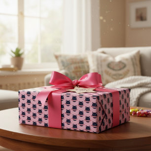 Planet Cat Wrapping Paper