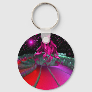Planet Chlorboniev Pink Keychain