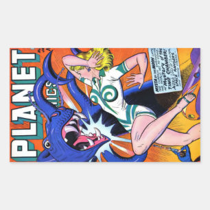 Planet Comics #52 Sticker