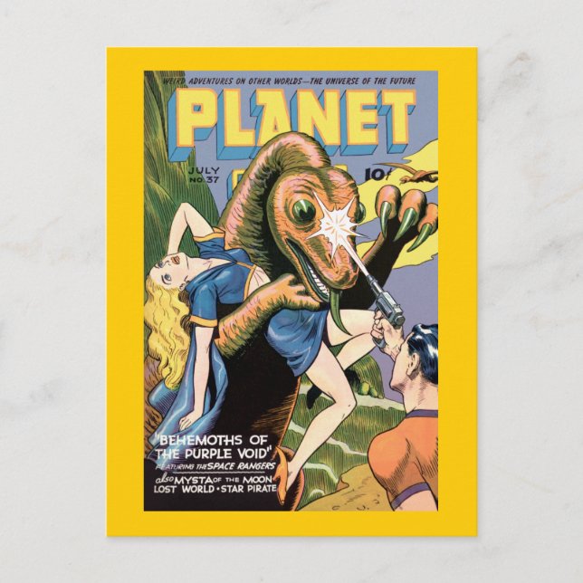 Planet Comics Postcard (Front)