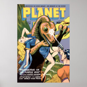 Planet Comics Poster