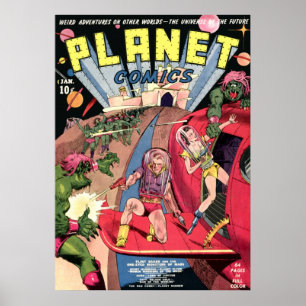 Planet Comics Poster
