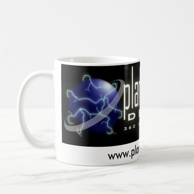 Planet Descent Banner Mug (Left)