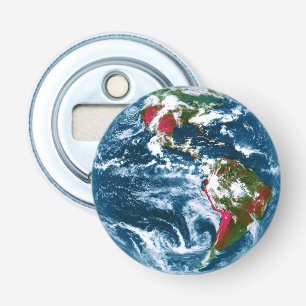 Planet Earth Bottle Opener