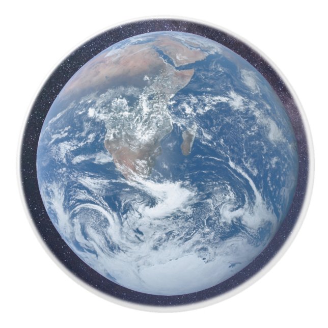 Planet Earth Ceramic Knob (Front)