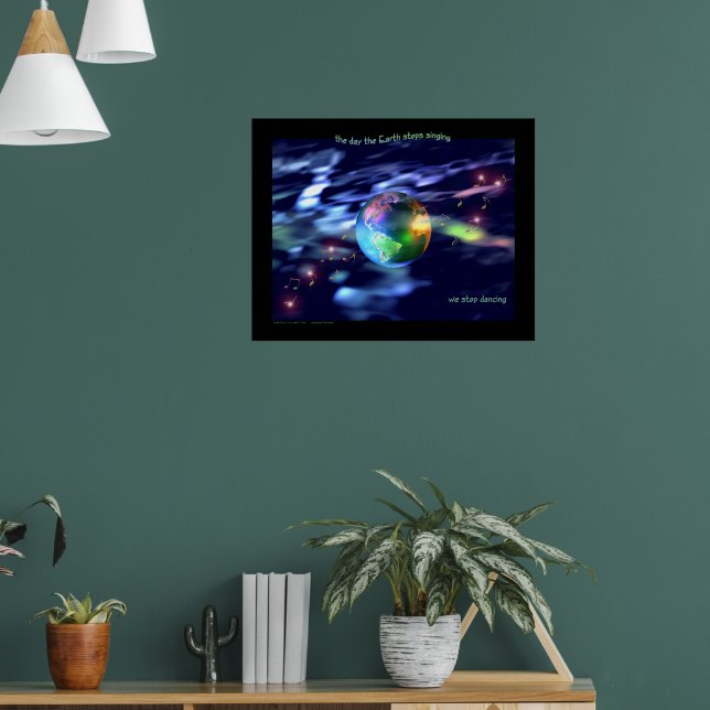 Planet Earth Dance Poster (Living Room 1)